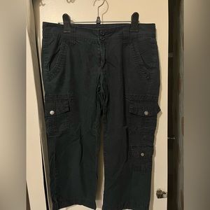 Black Tommy Hilfiger Cargo Pants